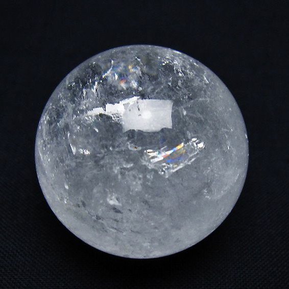 ヒマラヤ水晶 丸玉 32mm [t91-8965]