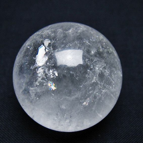 ヒマラヤ水晶 丸玉 31mm [t91-8968]