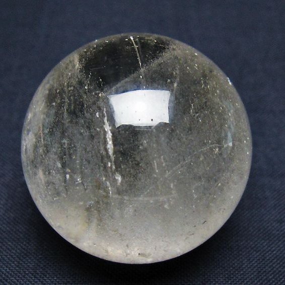 ヒマラヤ水晶 丸玉 34mm [t91-9007]