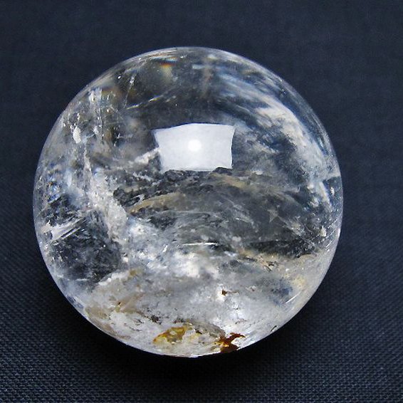 ヒマラヤ水晶 丸玉 35mm [T91-9048]
