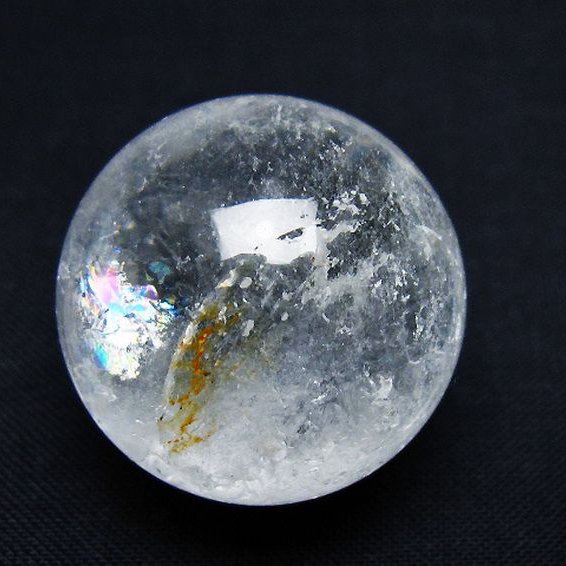 ヒマラヤ水晶 丸玉 27mm [t91-9091]