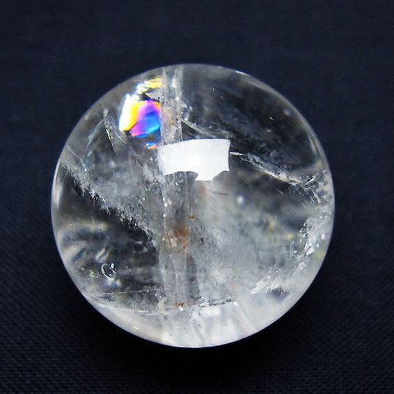 ヒマラヤ水晶 丸玉 26mm [t91-9129]