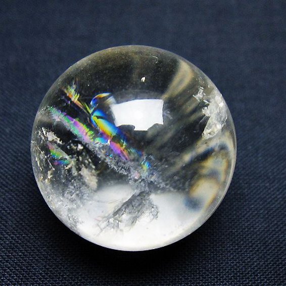 ヒマラヤ水晶 丸玉 27mm [t91-9174]