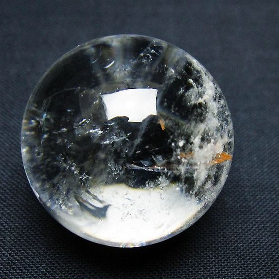 ヒマラヤ水晶 丸玉 28mm [t91-9177]