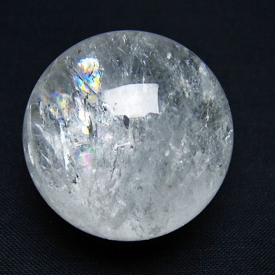 ヒマラヤ水晶 丸玉 35mm [t91-9202]