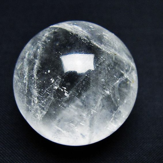 ヒマラヤ水晶 丸玉 32mm [t91-9214]