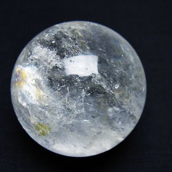ヒマラヤ水晶 丸玉 33mm [t91-9225]