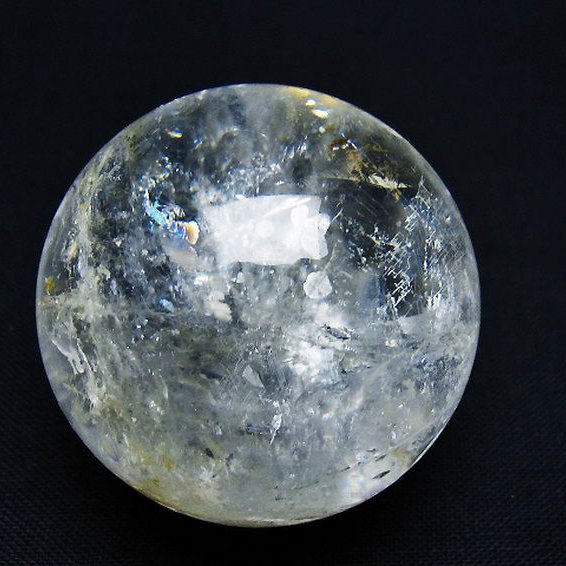 ヒマラヤ水晶 丸玉 35mm [t91-9252]
