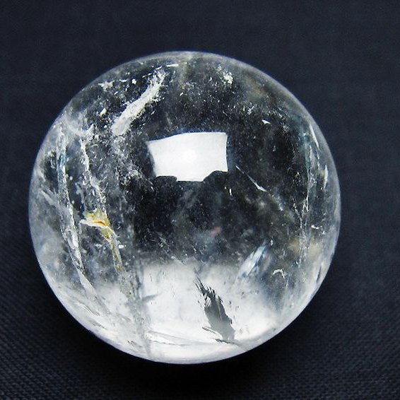 ヒマラヤ水晶 丸玉 32mm [t91-9259]