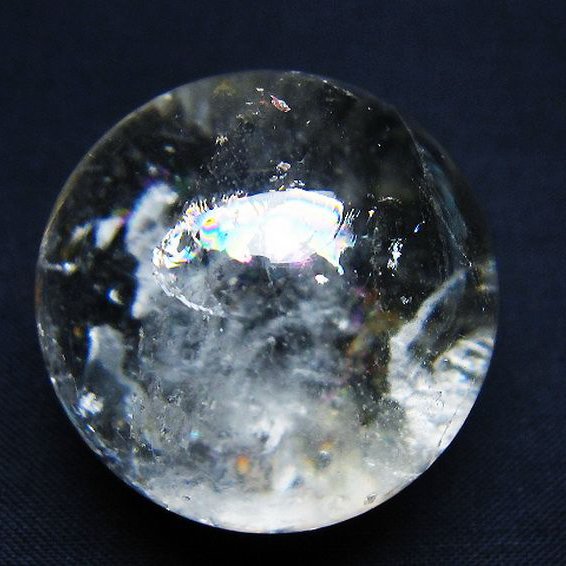 ヒマラヤ水晶 丸玉 36mm [t91-9282]