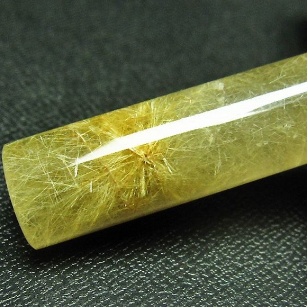 豪華ルチル 印材　※別途料金で篆刻可能 12mm [T94-162]