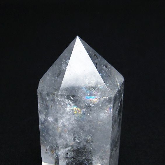 虹入り ヒマラヤ水晶 六角柱 [t98-1694]