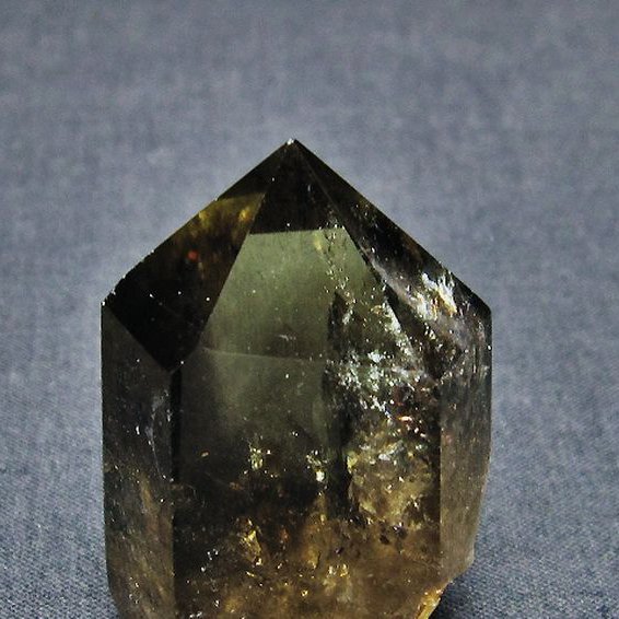 虹入り シトリン水晶 六角柱 [t98-1961]