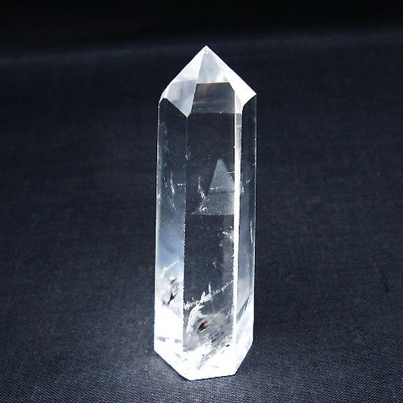 スーパーファントム水晶 六角柱 [t98-2452]