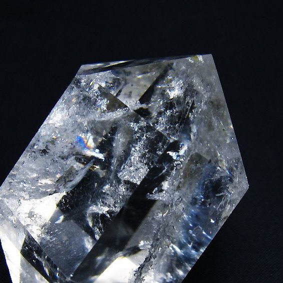 虹入り ヒマラヤ水晶ダブルポイント [t98-2735]