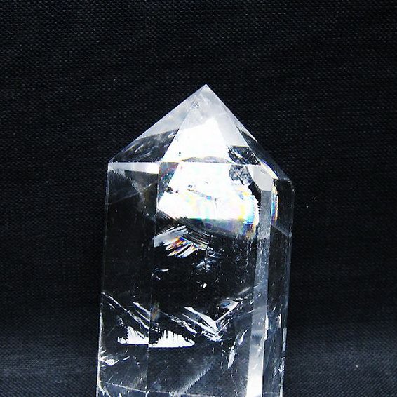 虹入り ヒマラヤ水晶ダブルポイント [t98-2759]