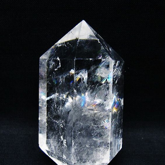 虹入り ヒマラヤ水晶ダブルポイント [t98-2761]