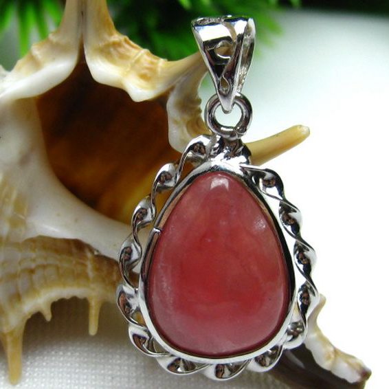 インカローズ ロードクロサイト ペンダント [W12-12]