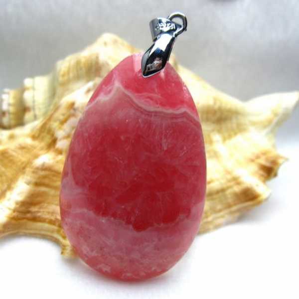 インカローズ ロードクロサイト ペンダント [W14-14]