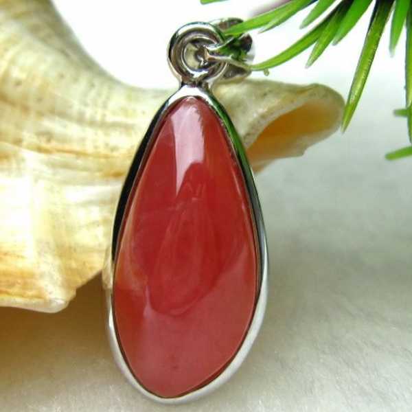 インカローズ ロードクロサイト ペンダント [W9-116]