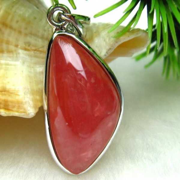 インカローズ ロードクロサイト ペンダント [W9-51]