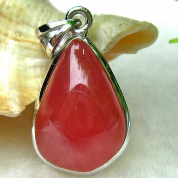 インカローズ ロードクロサイト ペンダント [W9-68]