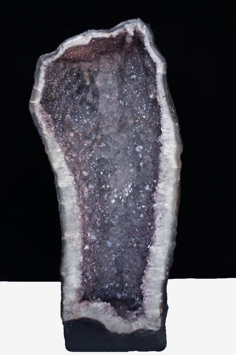 46.1Kg ブラジル産 ファントムアメジストドーム 同梱不可[M112-2116]