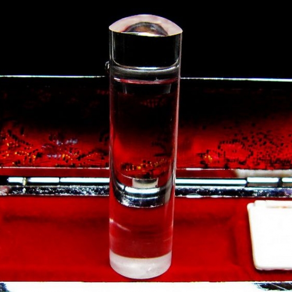 ヒマラヤ水晶 印材　※別途料金で篆刻可能 16mm [M154-151]