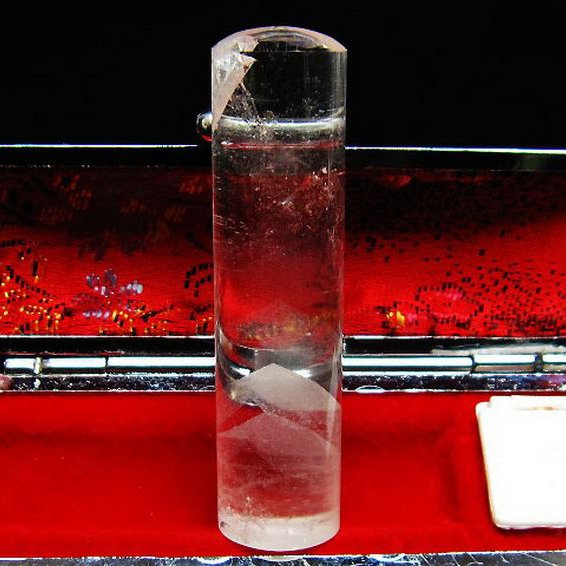 スーパーファントム 印材　※別途料金で篆刻可能 15mm [m182-66]