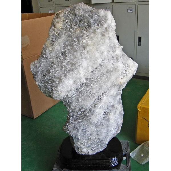 ★浄化効果★89.3Kg ヒマラヤ水晶クラスター 同梱不可  crystal [M500-32] （納品日程ご相談品）（特大品）