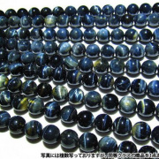 シルバータイガーアイ一連18mm ビーズ  《rv》[H48-3]