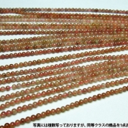 ストロベリークォーツ（苺水晶）「一連、ビーズ」の商品一覧ページ