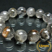 放射プラチナルチル ブレスレット 15mm [K1-1491]