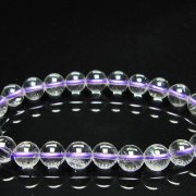 ブ ルーストロベリークォーツ水晶 ブレスレット 8mm [L352-190]