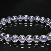 ブ ルーストロベリークォーツ水晶 ブレスレット 8mm [L352-202]