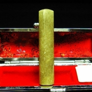 豪華ルチル 印材　※別途料金で篆刻可能 12mm [M119-175]