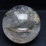 グリーンファントム水晶 丸玉 83mm [T100-4649]