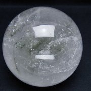 グリーンファントム水晶 丸玉 73mm [T100-4651]