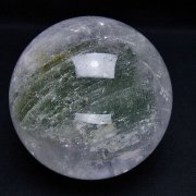 グリーンファントム水晶 丸玉 76mm [T100-4667]
