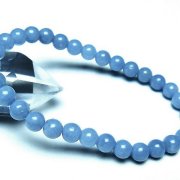 エンジェライト 天使の石 ブレスレット 6mm [t104-3983]