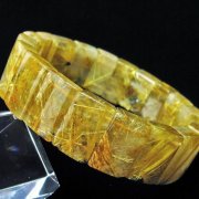 至高の装身具 タイチンゴールドルチルバングル　ブラジル産　金針水晶 上質EU製☆ROBEAN☆定価475万円☆天然タイチン金針ルチルクォーツ水晶