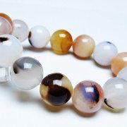 デンドリック アゲート ブレスレット 16mm [t108-6506]