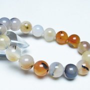 デンドリック アゲート ブレスレット 12mm [t108-6641]