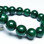 マラカイト天眼 ブレスレット 15mm [t115-3874]