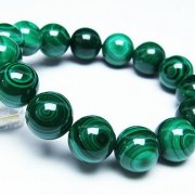 マラカイト天眼 ブレスレット 15mm [t115-3894]