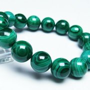 マラカイト天眼 ブレスレット 14mm [t115-3919]