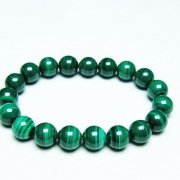 マラカイト（孔雀石）ブレスレット約12㎜ 楽天市場】高品質 天然 7Aランク マラカイトブレスレット 孔雀石