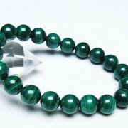 マラカイト ブレスレット 10mm [T115-4503]