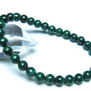 マラカイト ブレスレット 6mm [t115-4692]