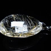 プラチナ入水晶 ペンダント [T12-1862]